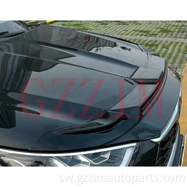 Vifaa vya nje ABS Front Bonnet Spoiler kwa Highlander 2022